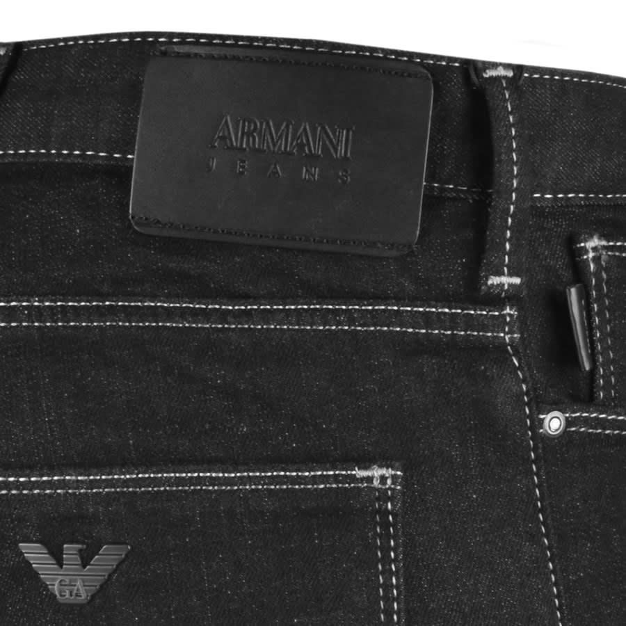 Alternative Image for ProductEmporio Armani J06 Slim Fit Jeans Black3