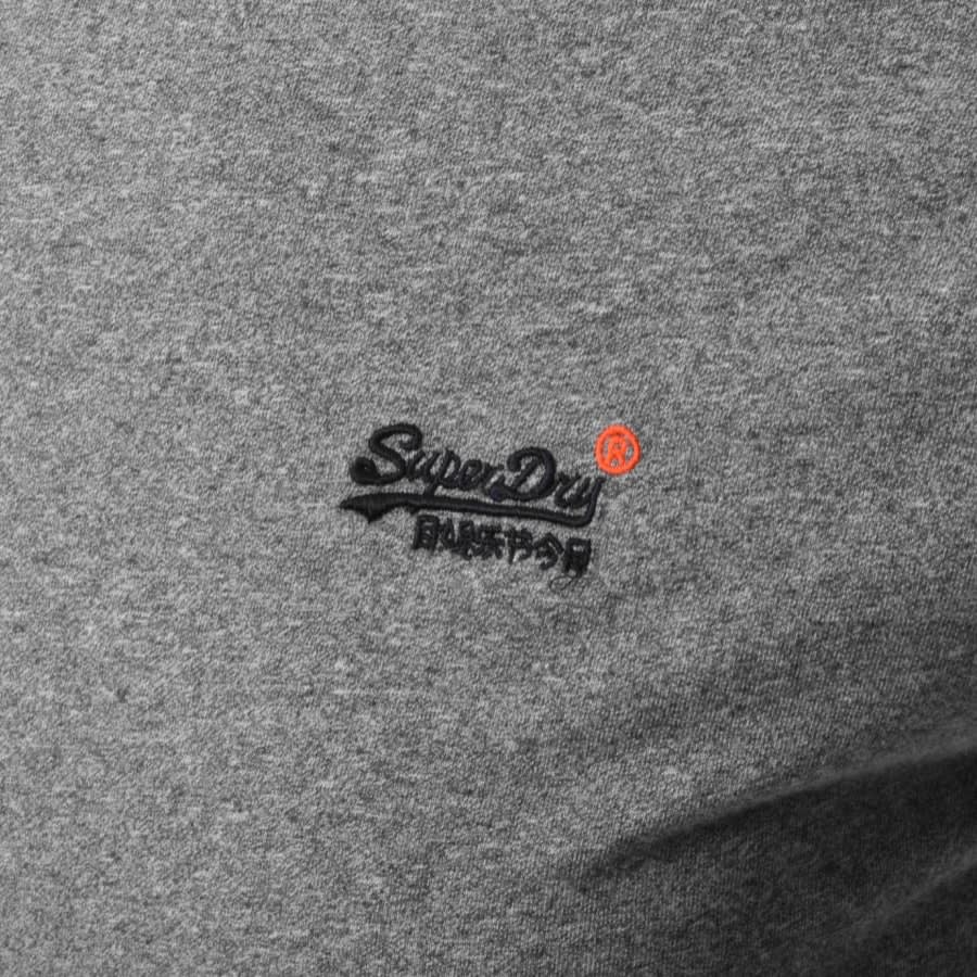 Alternative Image for ProductSuperdry Vintage Long Sleeved T Shirt Grey3