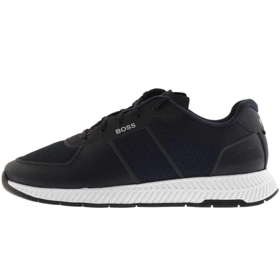 Alternative Image for ProductBOSS Titanium Runn Trainers Navy1