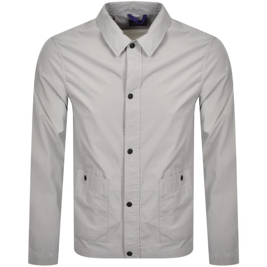 Alternative Image for ProductPS By Paul Smith Snap Front Jacket Grey1