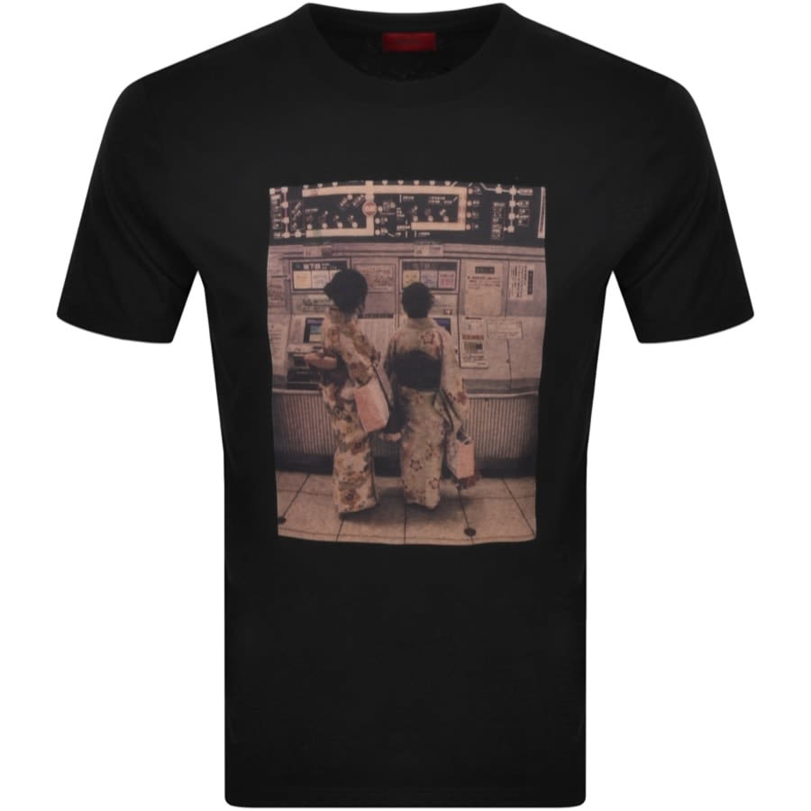 Alternative Image for ProductHUGO Dussuri T Shirt Black1