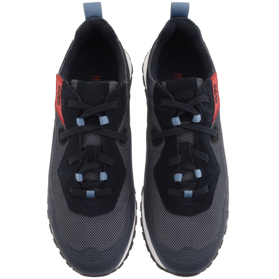 Alternative Image for ProductHUGO Cubite Runn Trainers Navy3