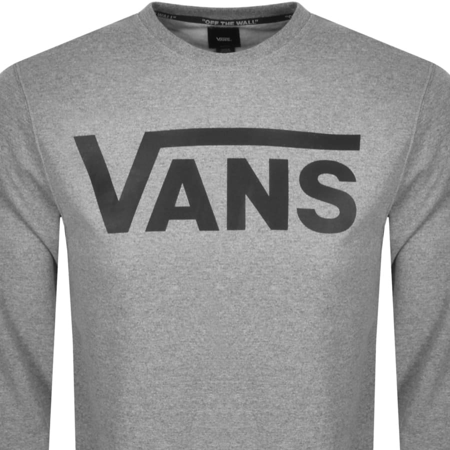 Alternative Image for ProductVans Classic Crew Neck Sweatshirt Grey2