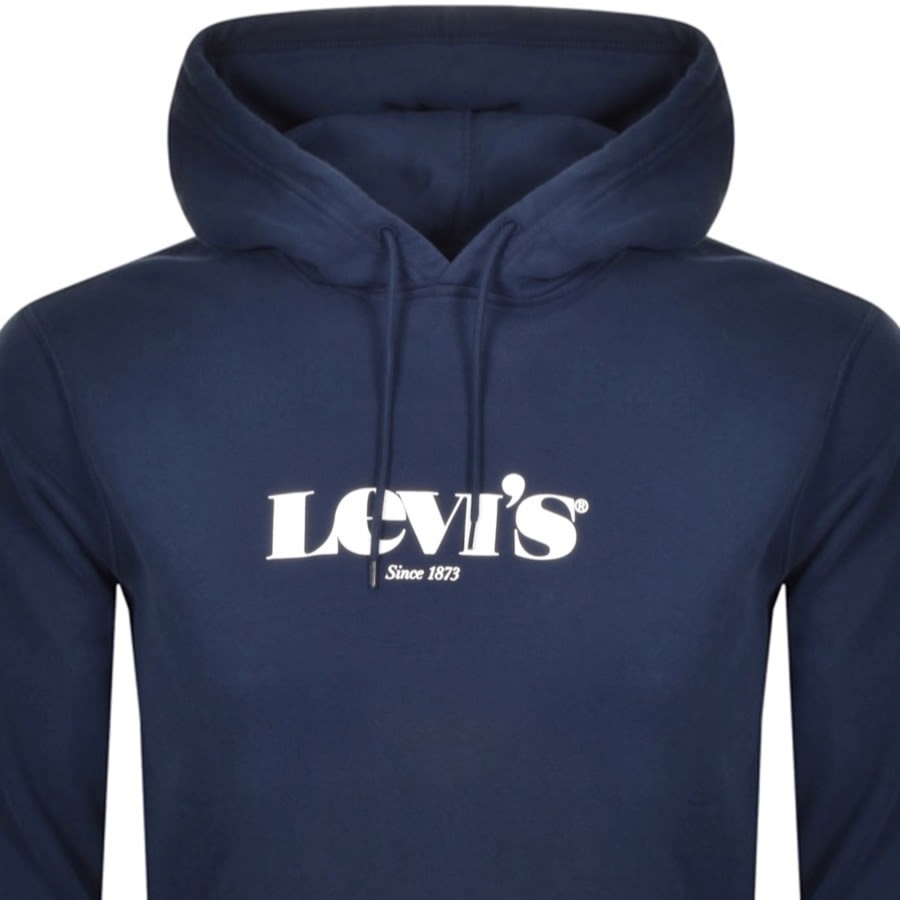 Alternative Image for ProductLevis Original Logo Hoodie Blue2