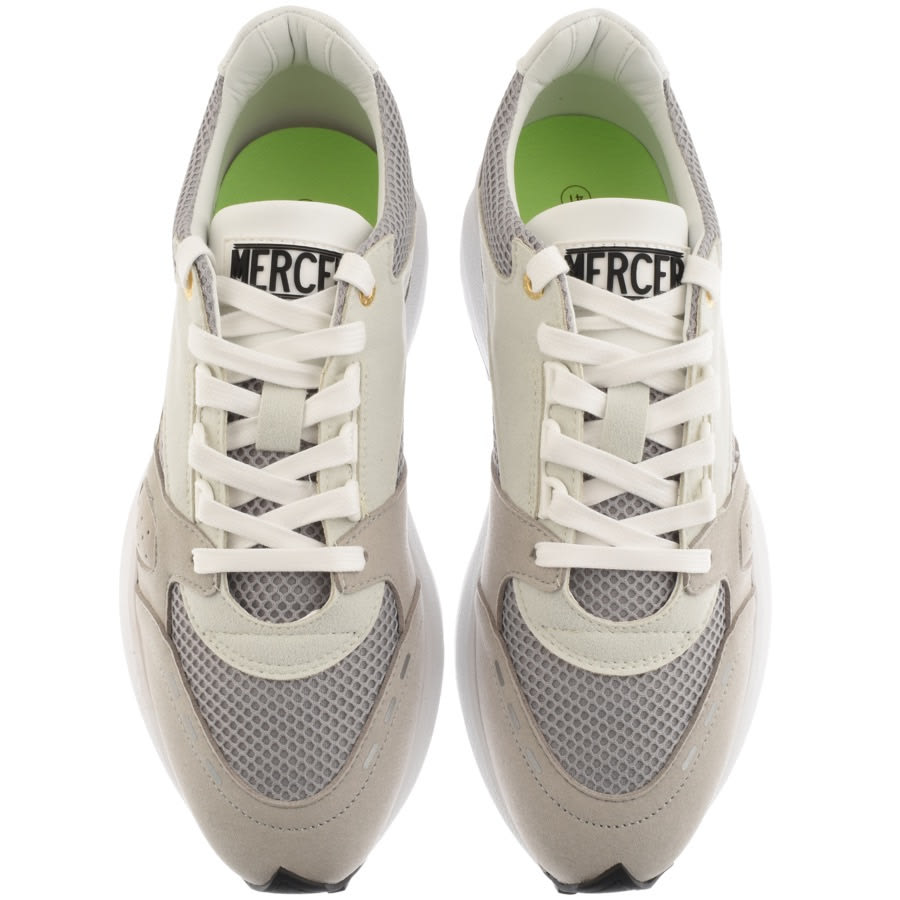 Alternative Image for ProductMercer Racer Lux Trainers White3