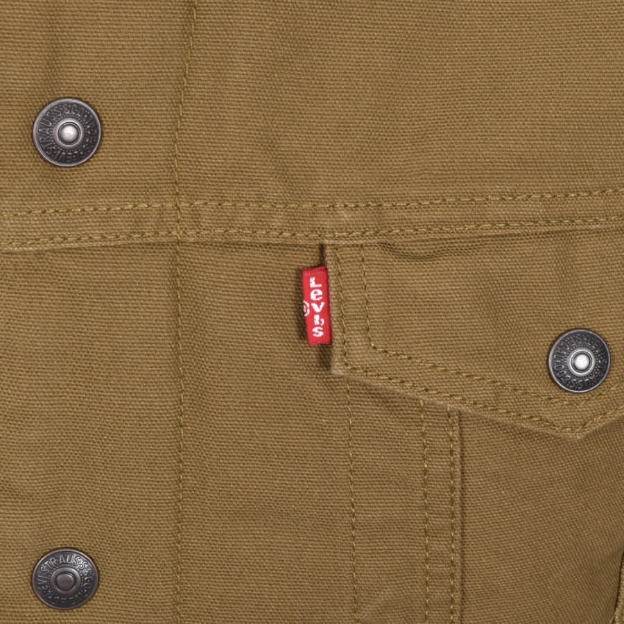 Alternative Image for ProductLevis Sherpa Trucker Denim Jacket Brown3