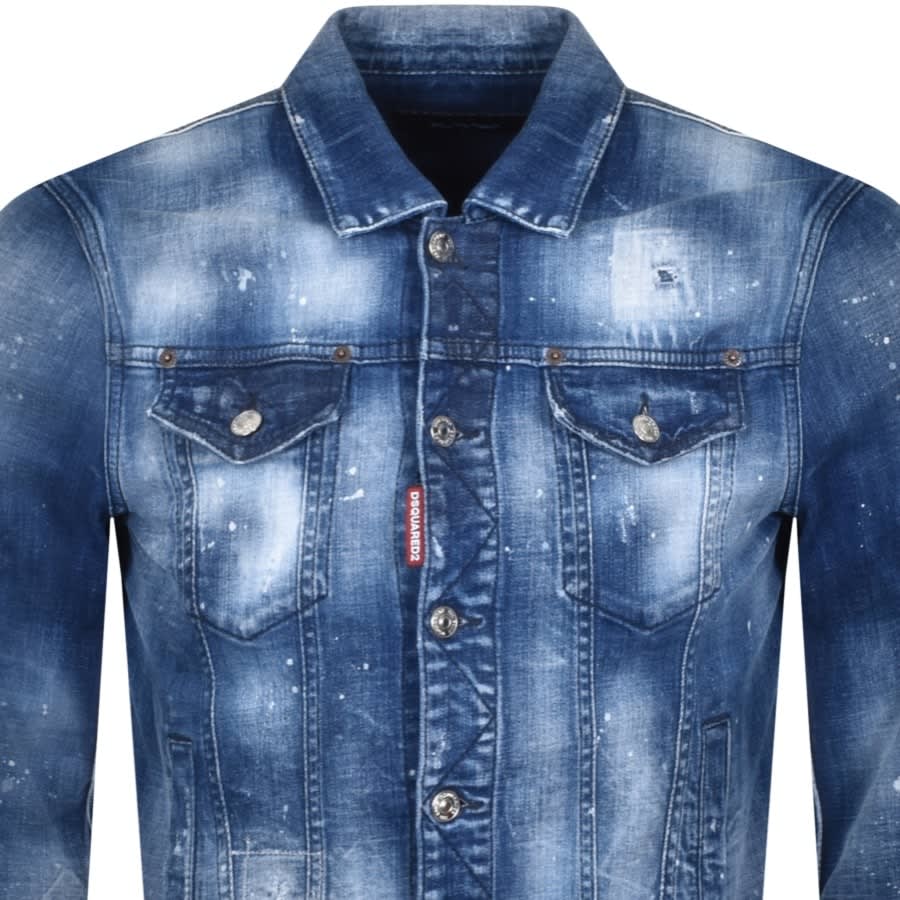 Alternative Image for ProductDSQUARED2 Denim Sports Jacket Blue2