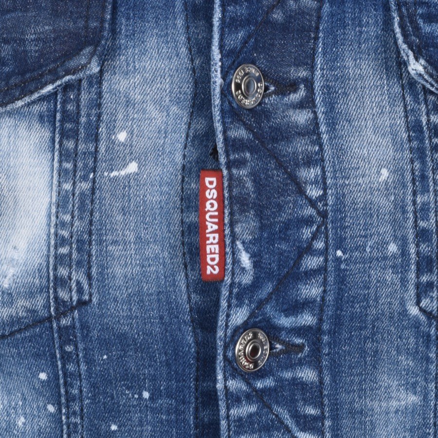 Alternative Image for ProductDSQUARED2 Denim Sports Jacket Blue3