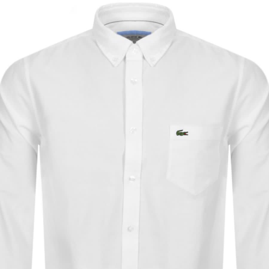 Alternative Image for ProductLacoste Long Sleeved Shirt White2