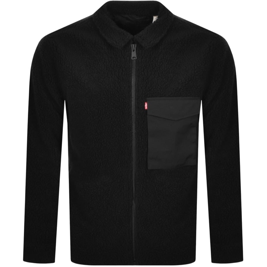 Alternative Image for ProductLevis Mason Minimalist Fleece Jacket Black1