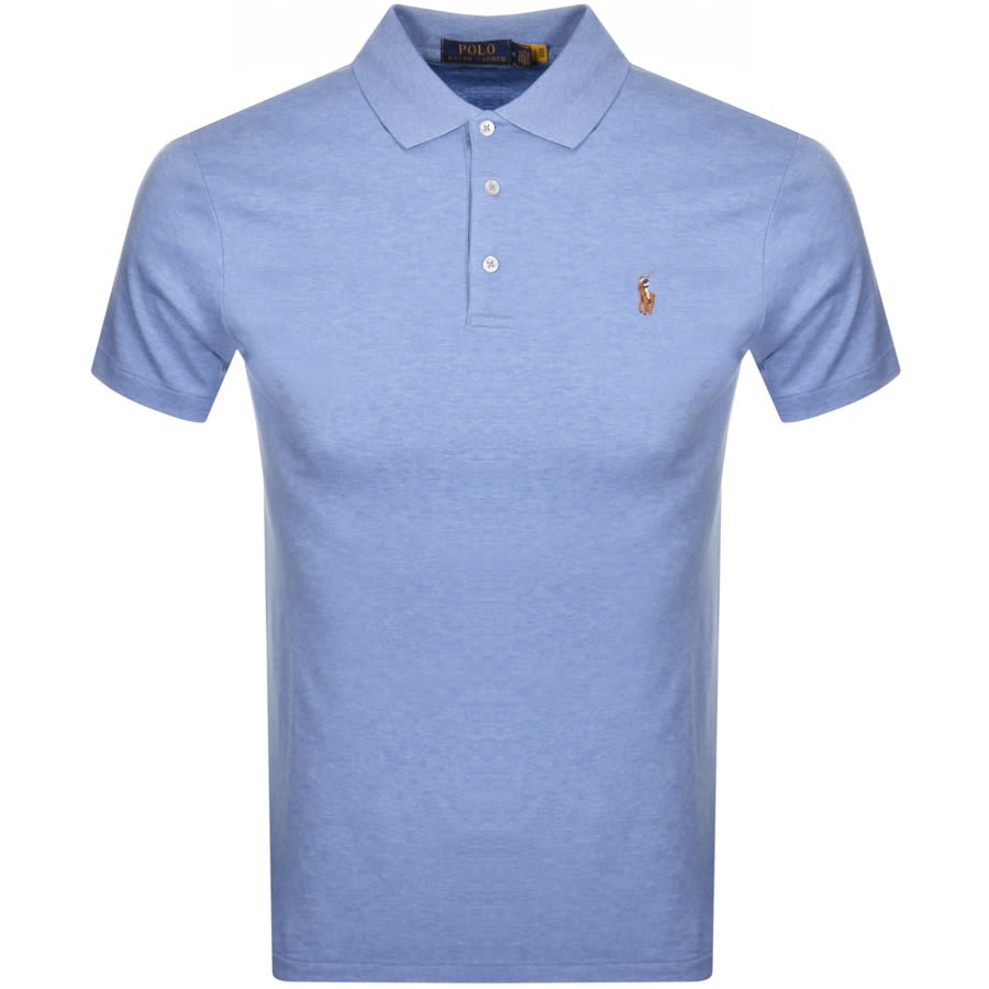 Alternative Image for ProductRalph Lauren Slim Fit Polo T Shirt Blue1