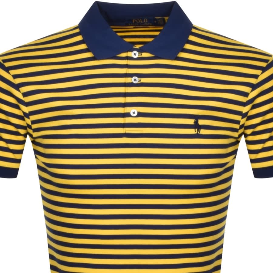 Alternative Image for ProductRalph Lauren Slim Fit Polo T Shirt Yellow2