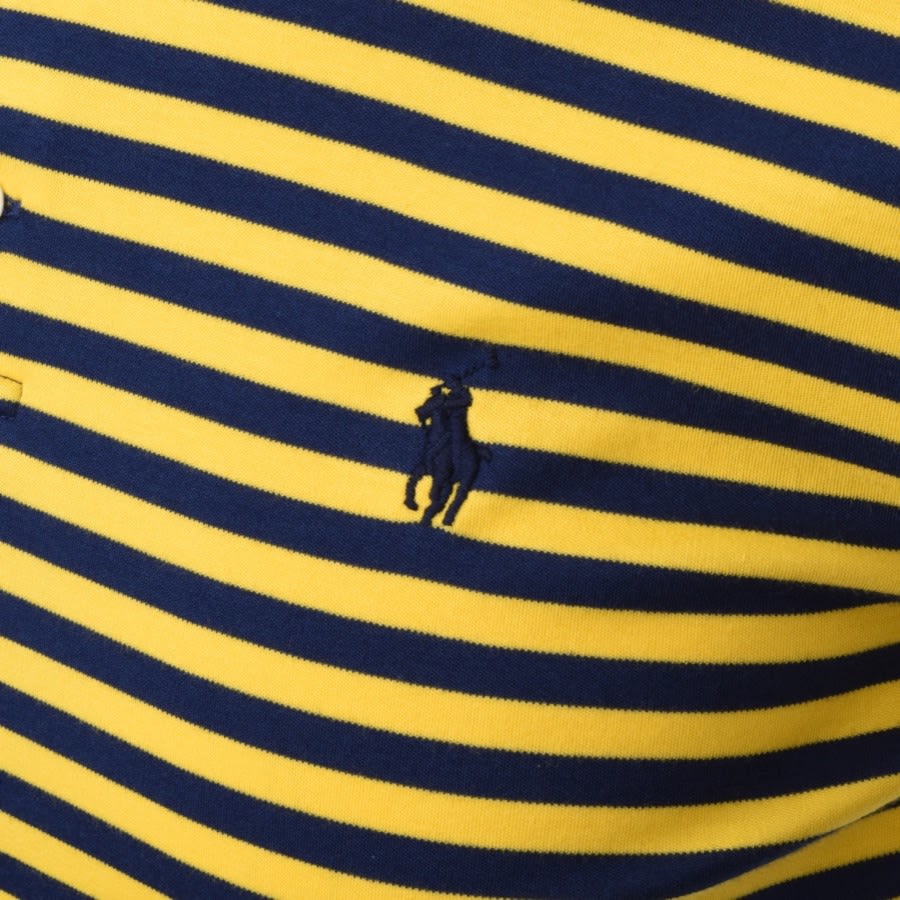 Alternative Image for ProductRalph Lauren Slim Fit Polo T Shirt Yellow3