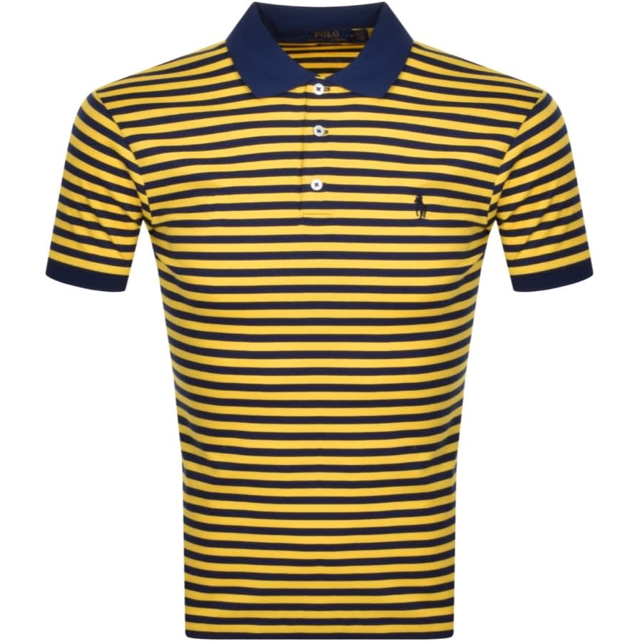 Alternative Image for ProductRalph Lauren Slim Fit Polo T Shirt Yellow1