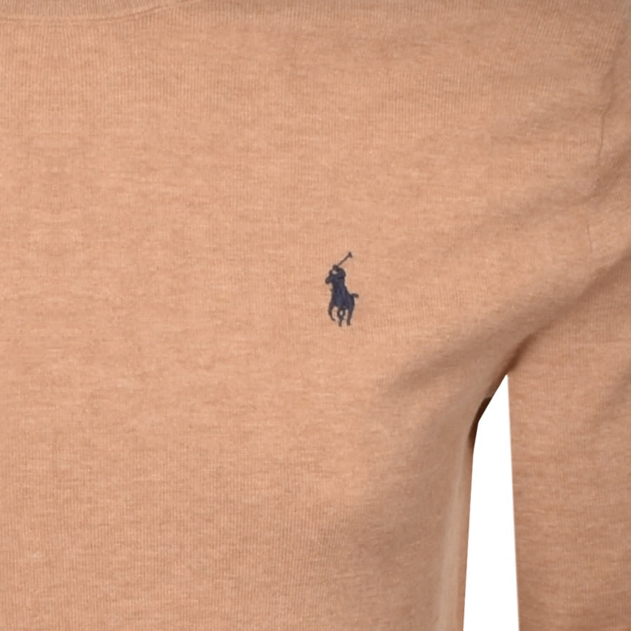 Alternative Image for ProductRalph Lauren Crew Neck Knit Jumper Brown3