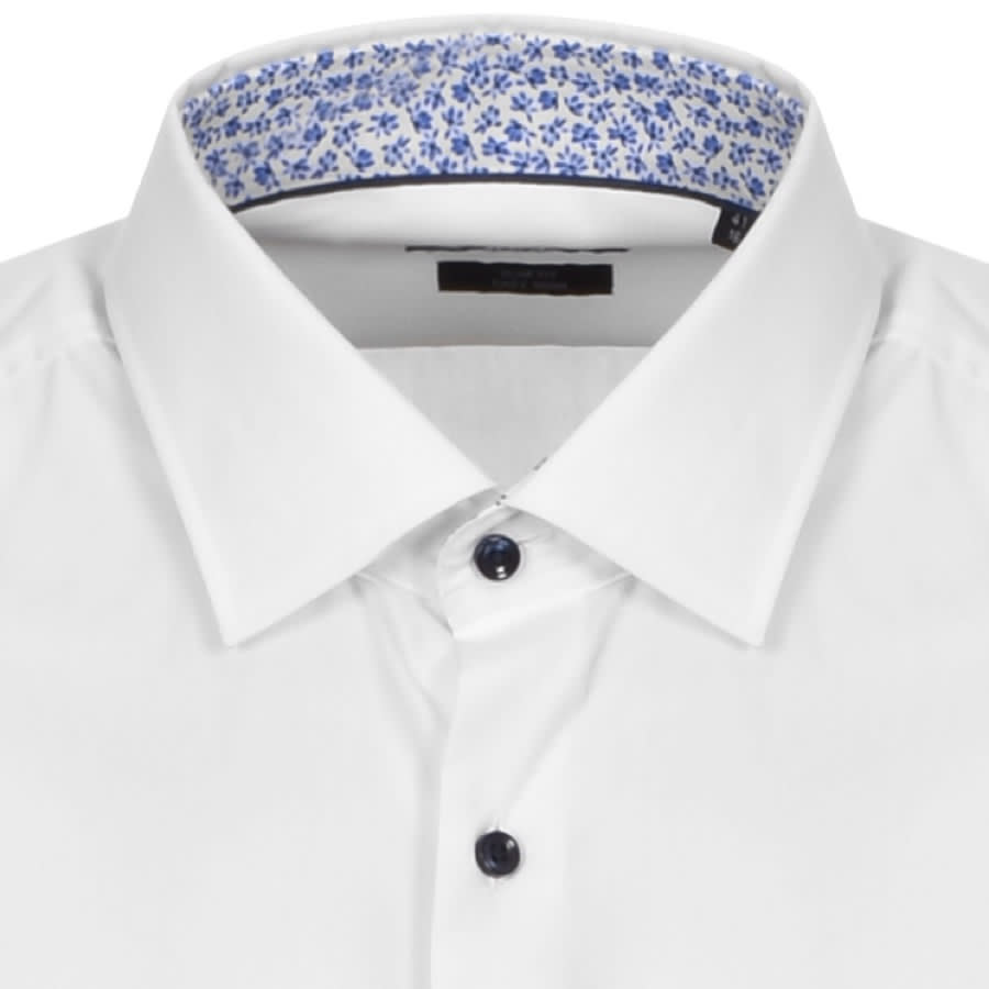 Alternative Image for ProductBOSS Jorax Slim Fit Long Sleeve Shirt White3