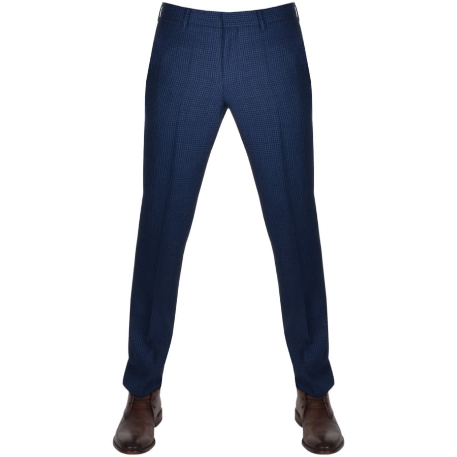 Alternative Image for ProductBOSS Genius 5 Slim Fit Trousers Blue1