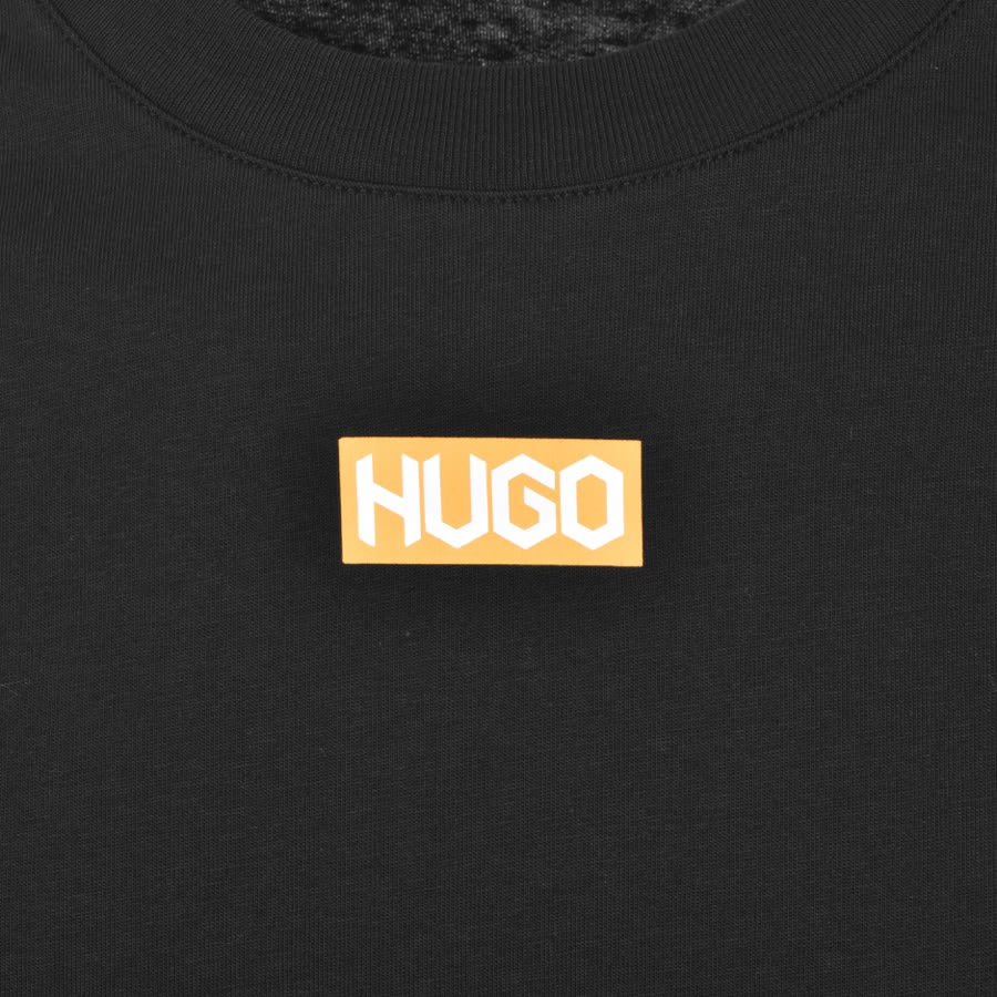 Alternative Image for ProductHUGO Durned 212 Crew Neck T Shirt Black3