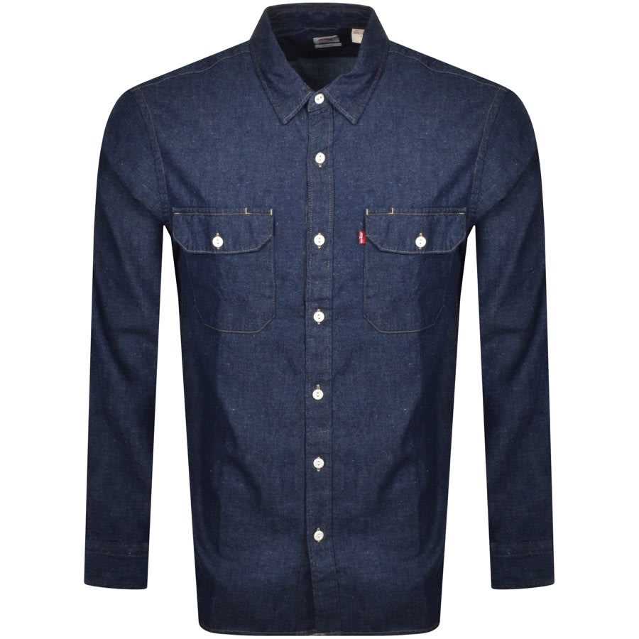 Alternative Image for ProductLevis Jackson Worker Long Sleeve Shirt Blue1