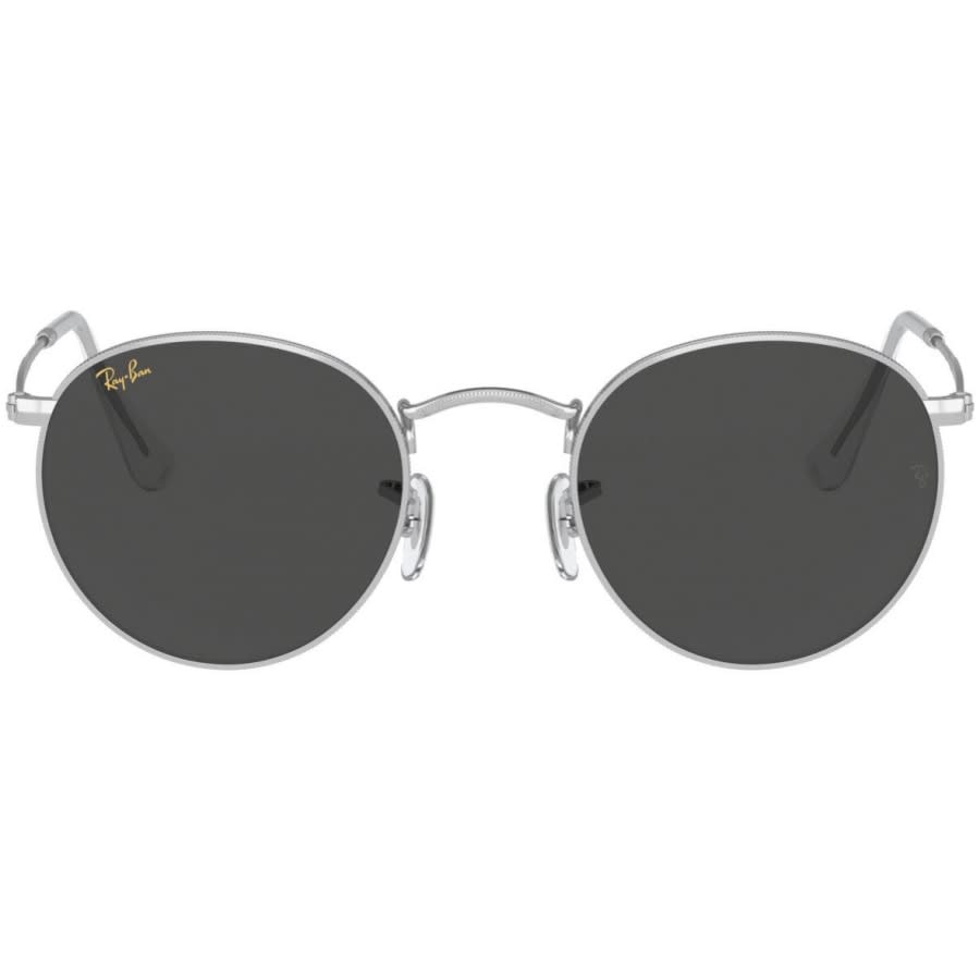 Alternative Image for ProductRay Ban Round Metal Sunglasses Silver2