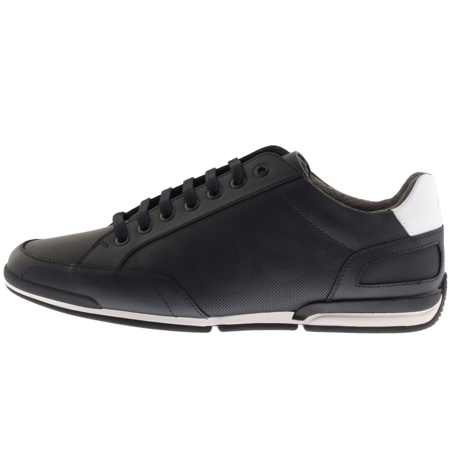 Alternative Image for ProductBOSS Saturn Lowp Trainers Navy1