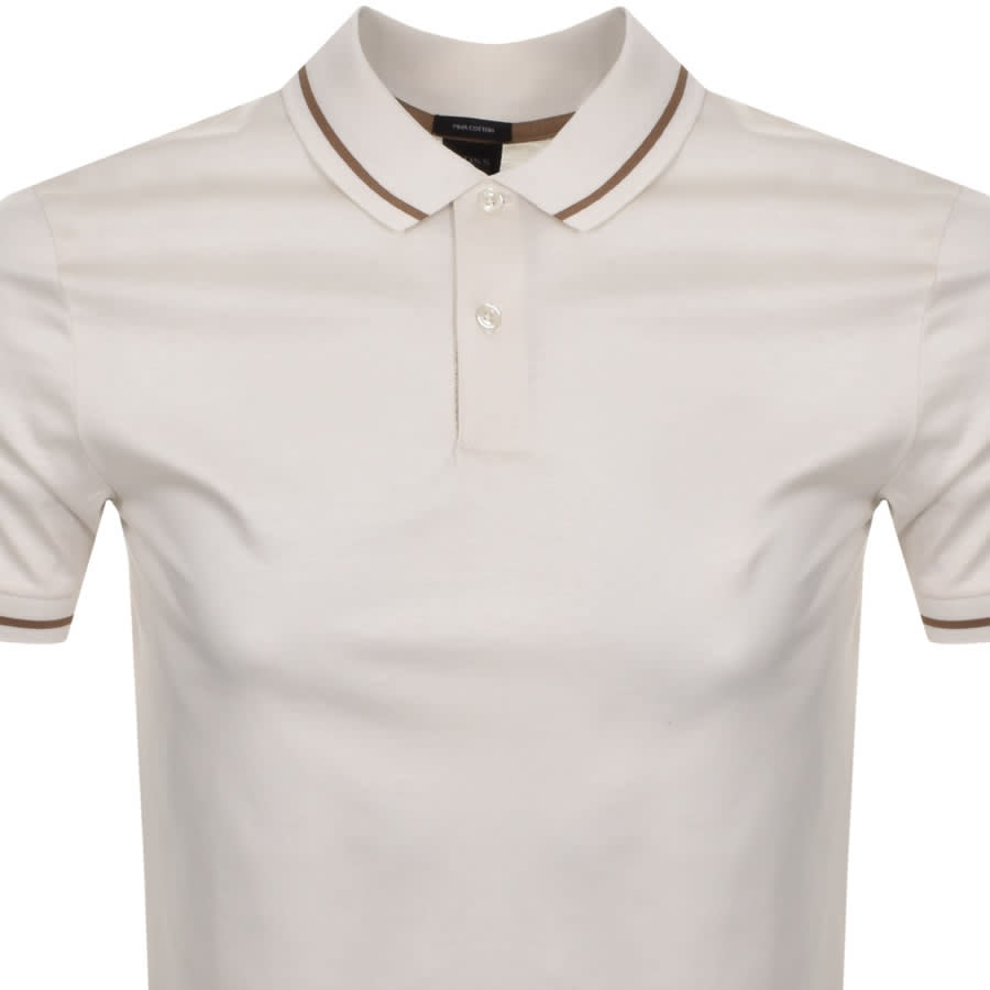 Alternative Image for ProductBOSS Parlay 108 Short Sleeve Polo T Shirt White2