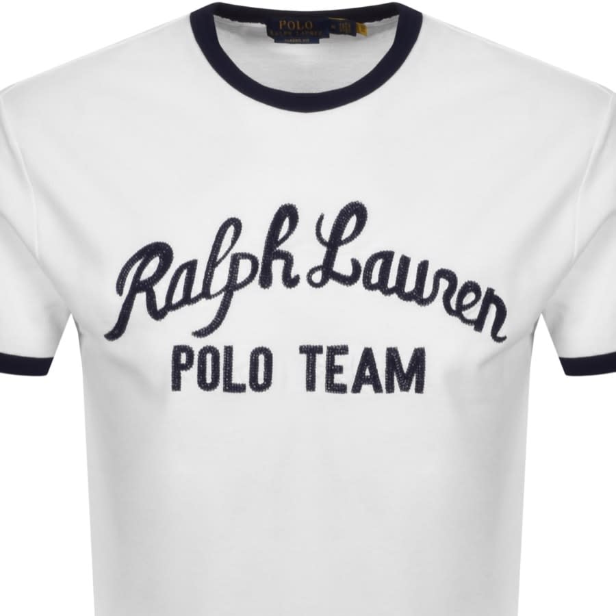 Alternative Image for ProductRalph Lauren Crew Neck T Shirt White2