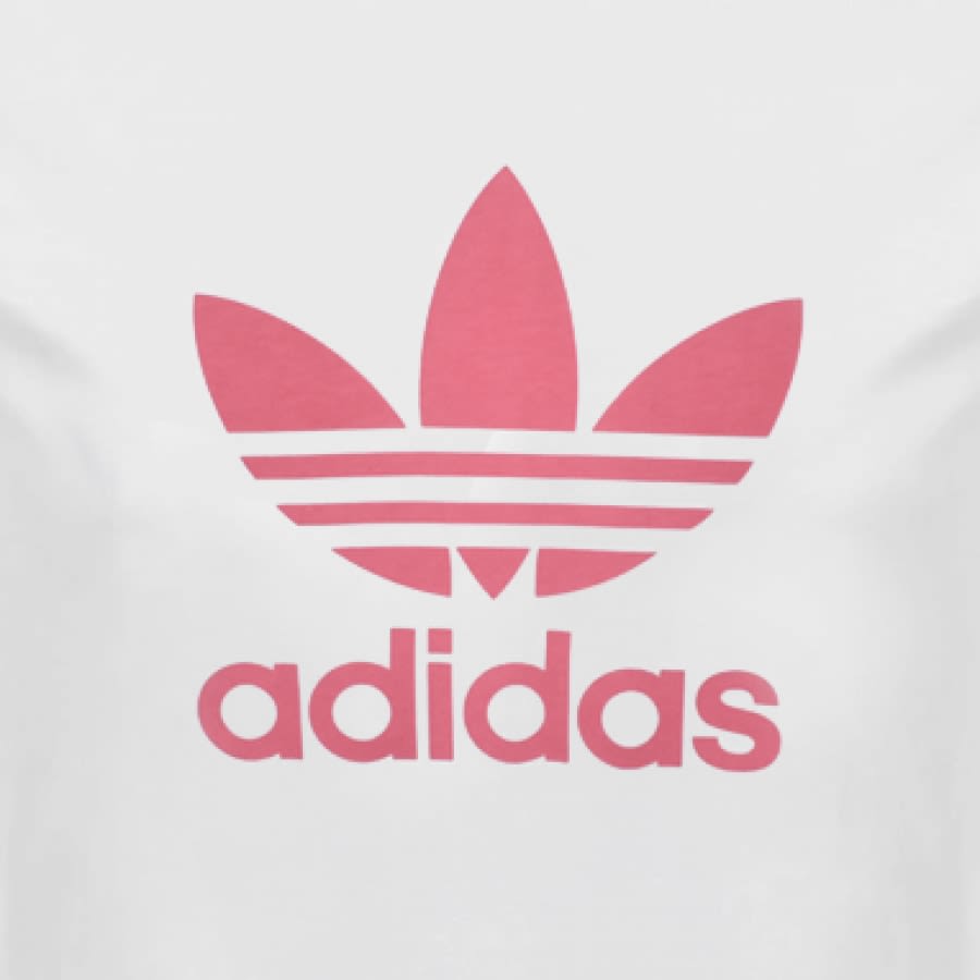 Alternative Image for Productadidas Originals Trefoil T Shirt White3