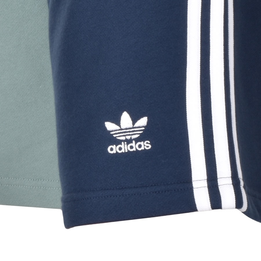 Alternative Image for Productadidas Originals Three Stripe Shorts Navy3