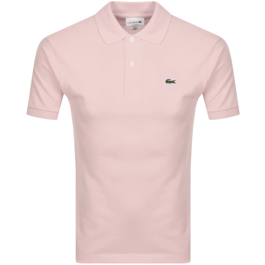 Alternative Image for ProductLacoste Short Sleeved Polo T Shirt Pink1