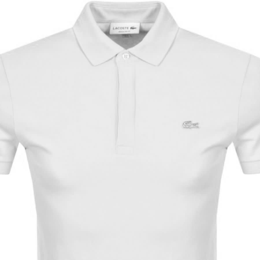 Alternative Image for ProductLacoste Short Sleeved Polo T Shirt White2