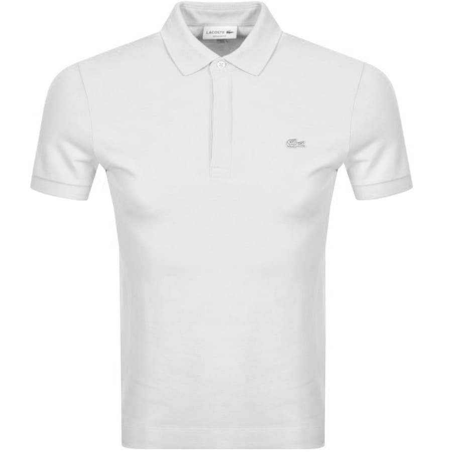 Alternative Image for ProductLacoste Short Sleeved Polo T Shirt White1