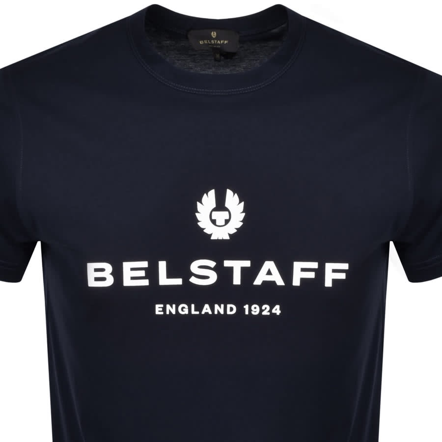 Alternative Image for ProductBelstaff Logo T Shirt Navy2