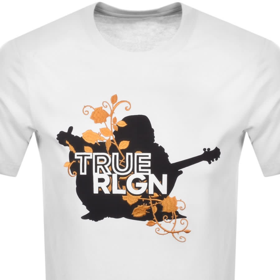 Alternative Image for ProductTrue Religion Vnes T Shirt White2