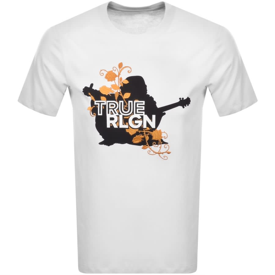 Alternative Image for ProductTrue Religion Vnes T Shirt White1