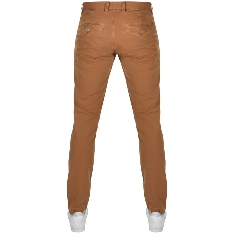 Alternative Image for ProductGant Slim Light Canvas Chinos Brown2