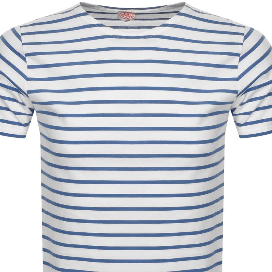 Alternative Image for ProductArmor Lux Heritage Logo T Shirt White2