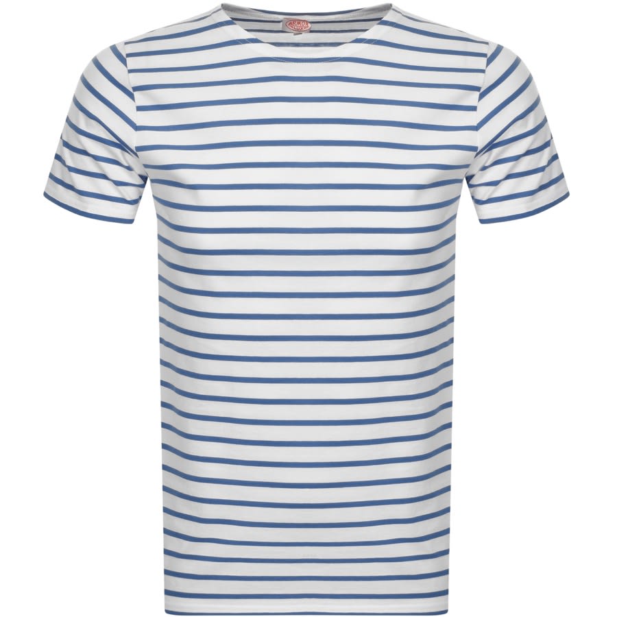 Alternative Image for ProductArmor Lux Heritage Logo T Shirt White1