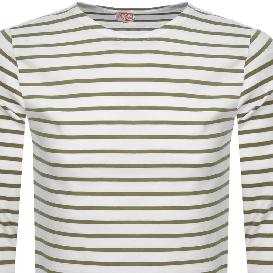 Alternative Image for ProductArmor Lux Heritage Long Sleeved T Shirt White2