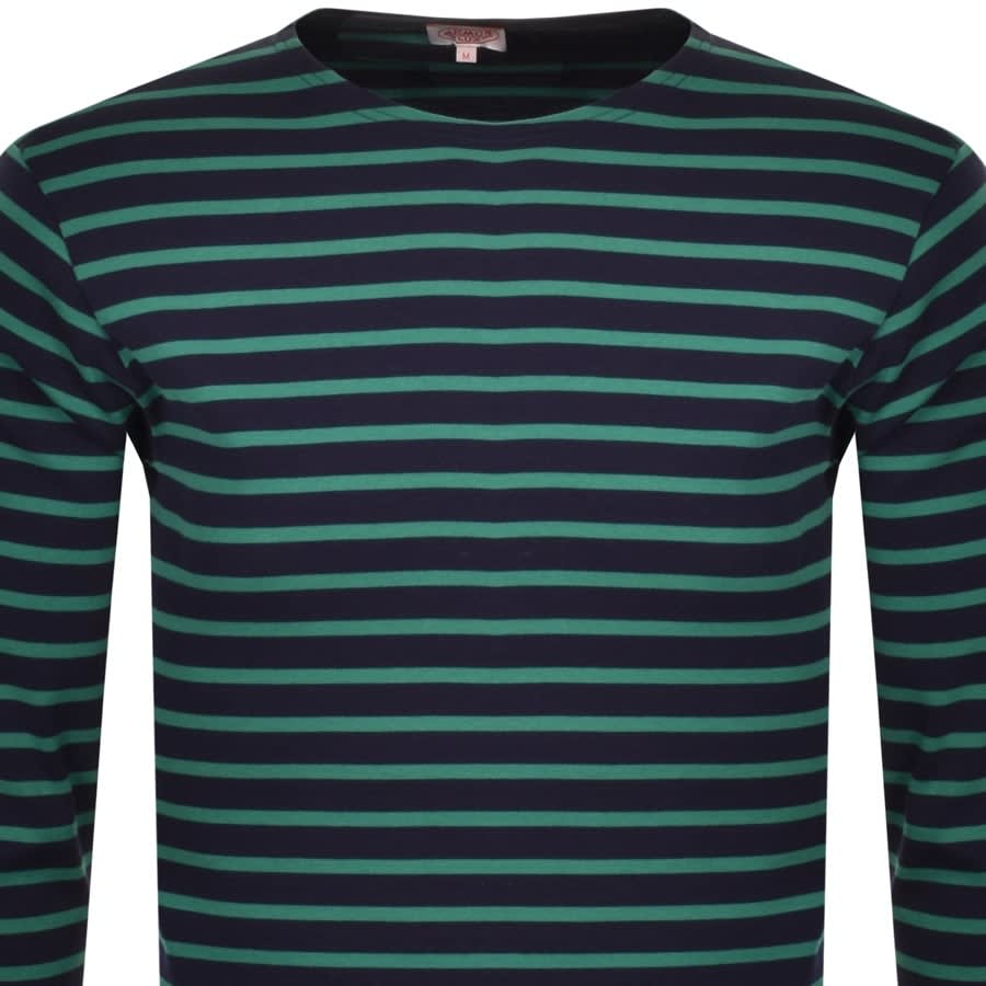 Alternative Image for ProductArmor Lux Heritage Long Sleeved T Shirt Navy2