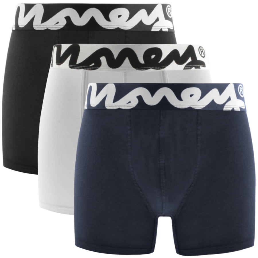 Alternative Image for ProductMoney 3 Pack Chop Trunks White1