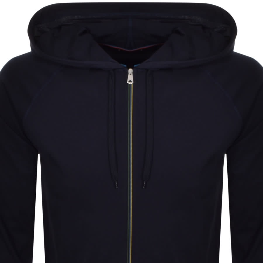 Alternative Image for ProductPS By Paul Smith Regular Fit Full Zip Hoodie Navy2
