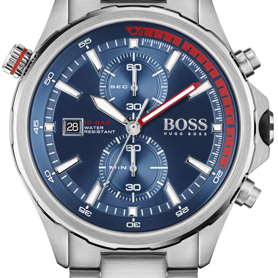 Alternative Image for ProductBOSS 1513823 Globetrotter Watch Silver3