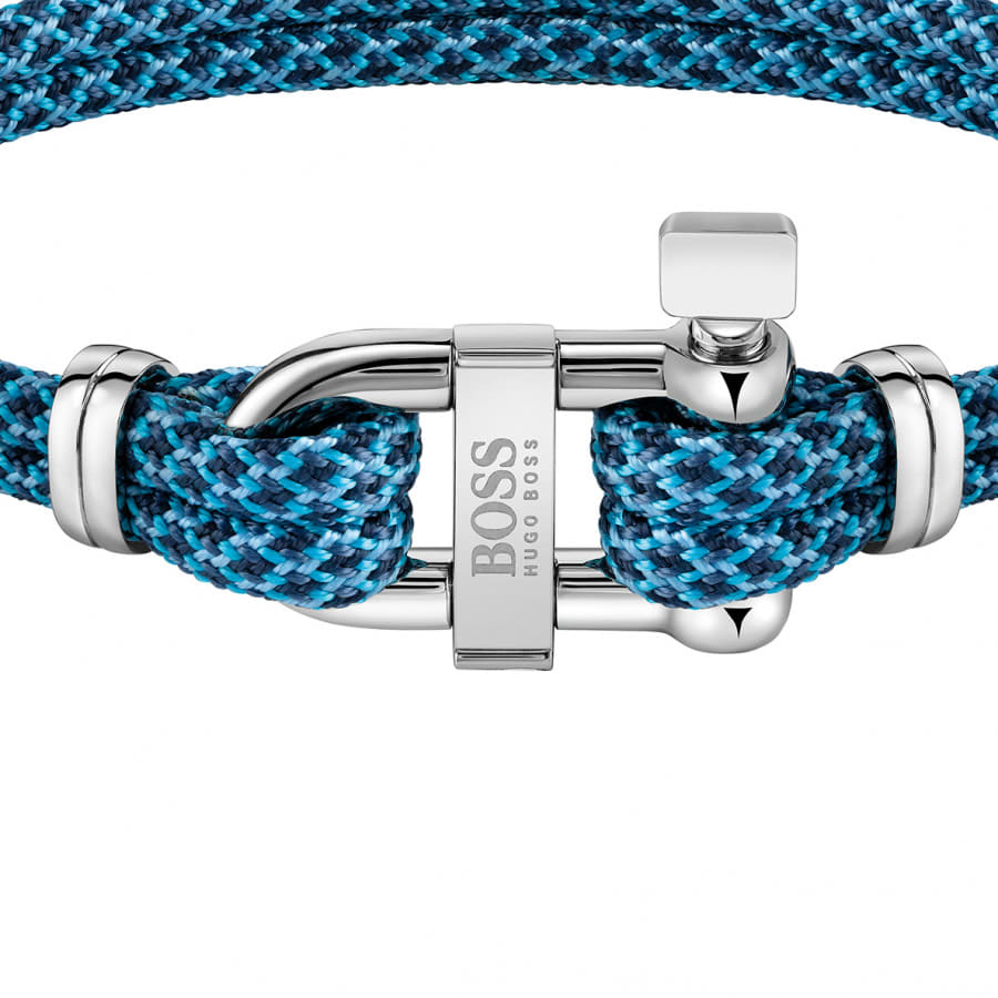Alternative Image for ProductBOSS Sailer Cord Bracelet Blue3