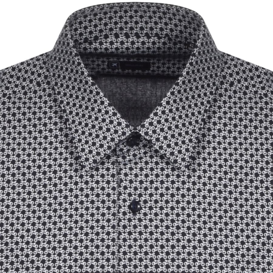 Alternative Image for ProductBOSS Elliot Long Sleeved Shirt Navy3