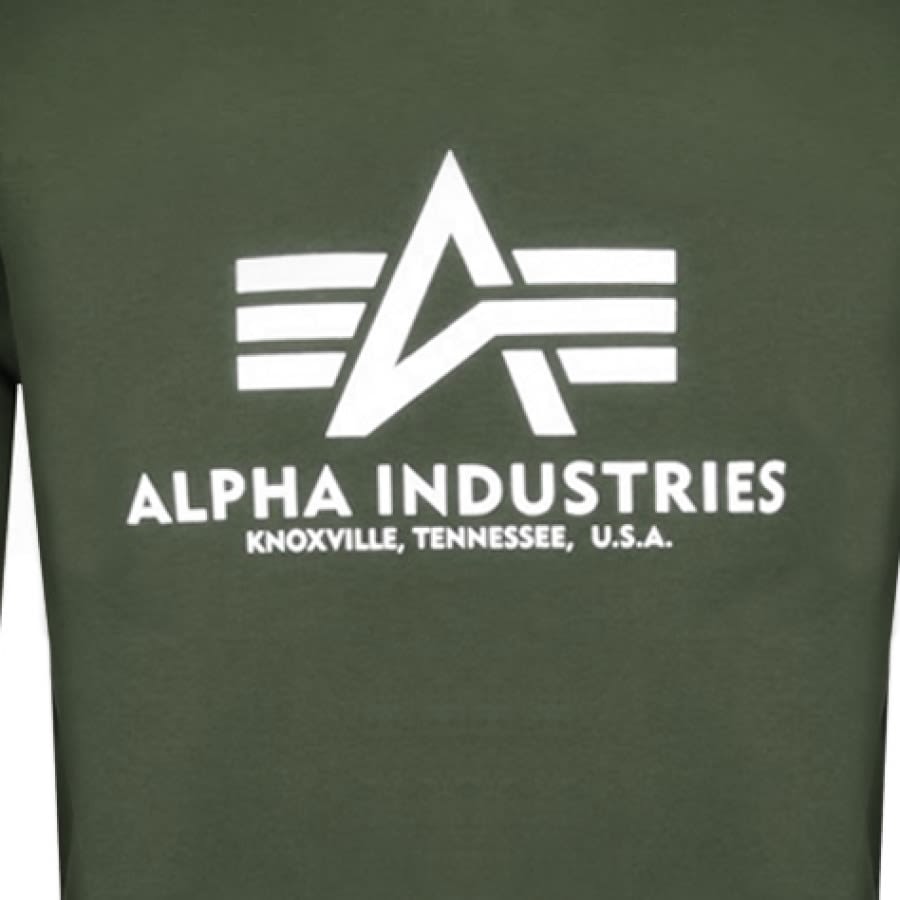 Alternative Image for ProductAlpha Industries Basic Sweatshirt Olive3
