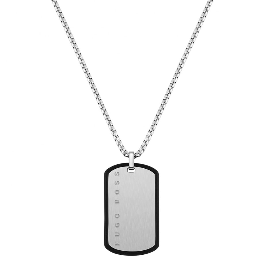 Alternative Image for ProductBOSS ID Necklace Silver2