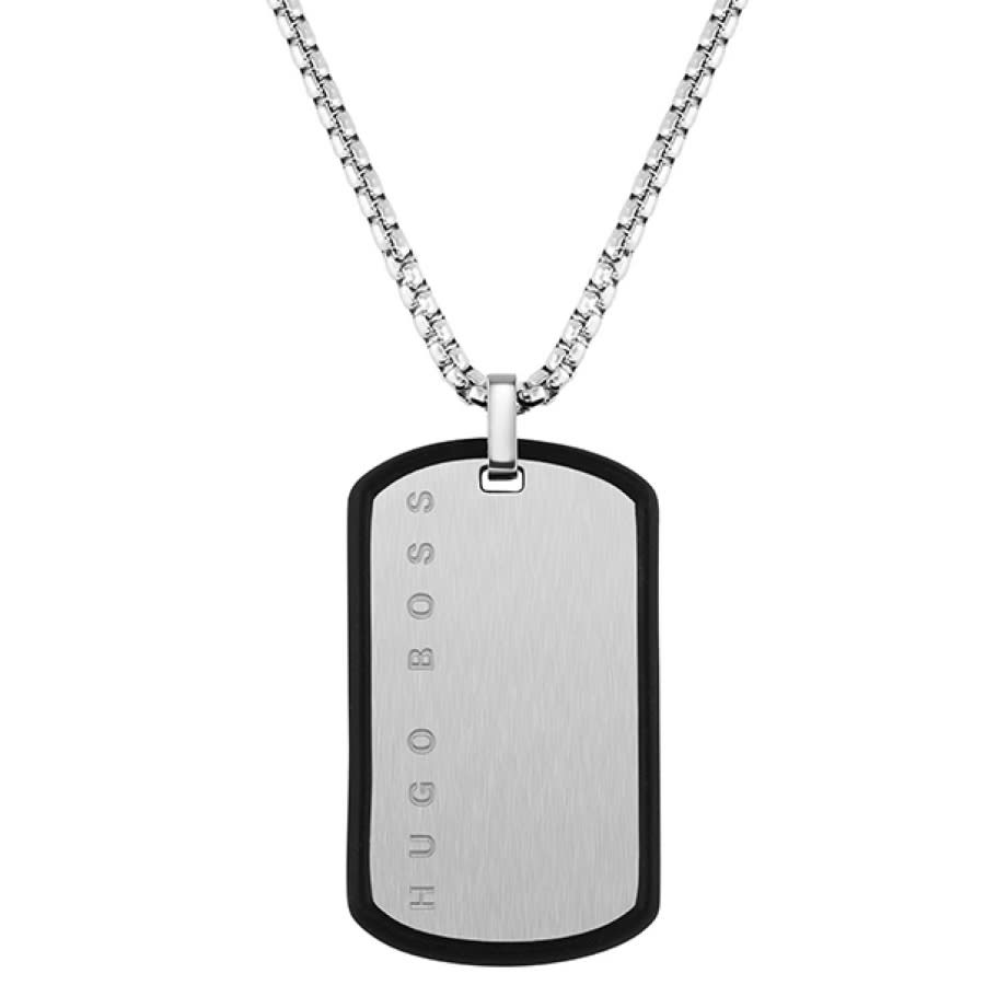 Alternative Image for ProductBOSS ID Necklace Silver3
