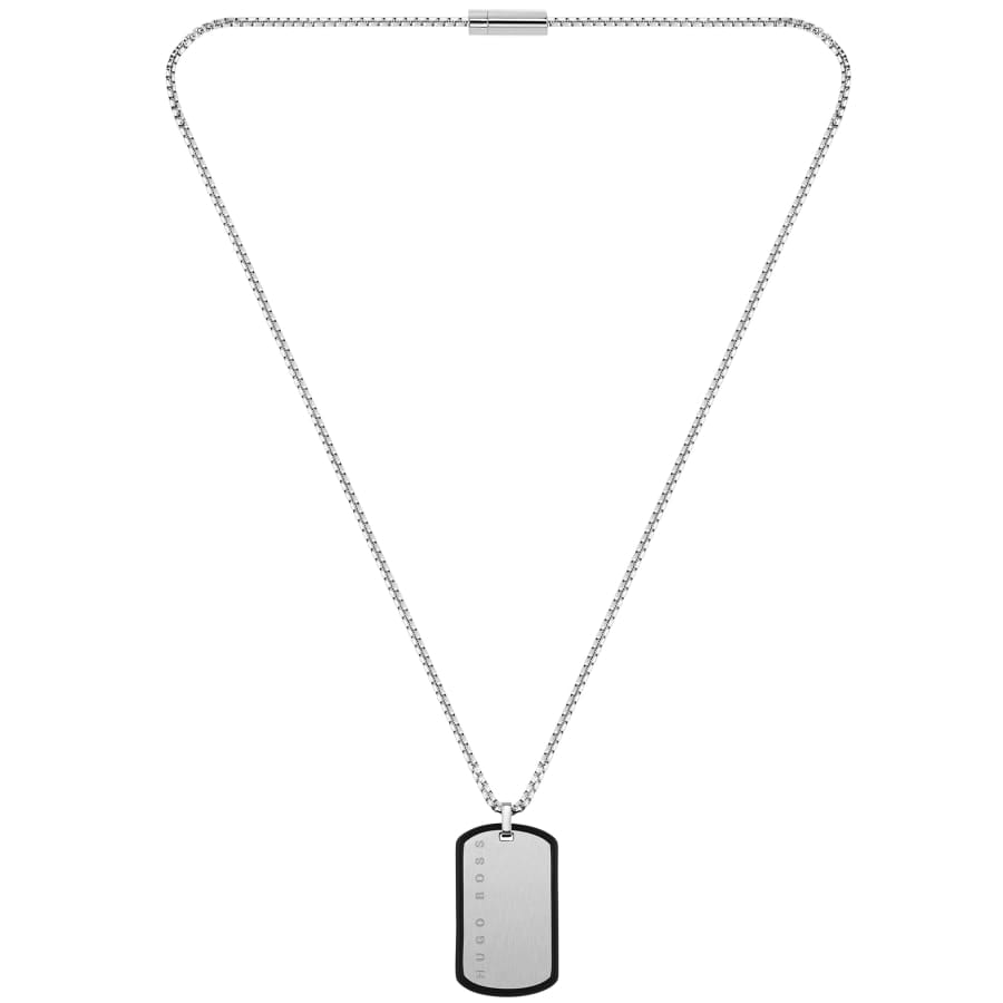 Alternative Image for ProductBOSS ID Necklace Silver1