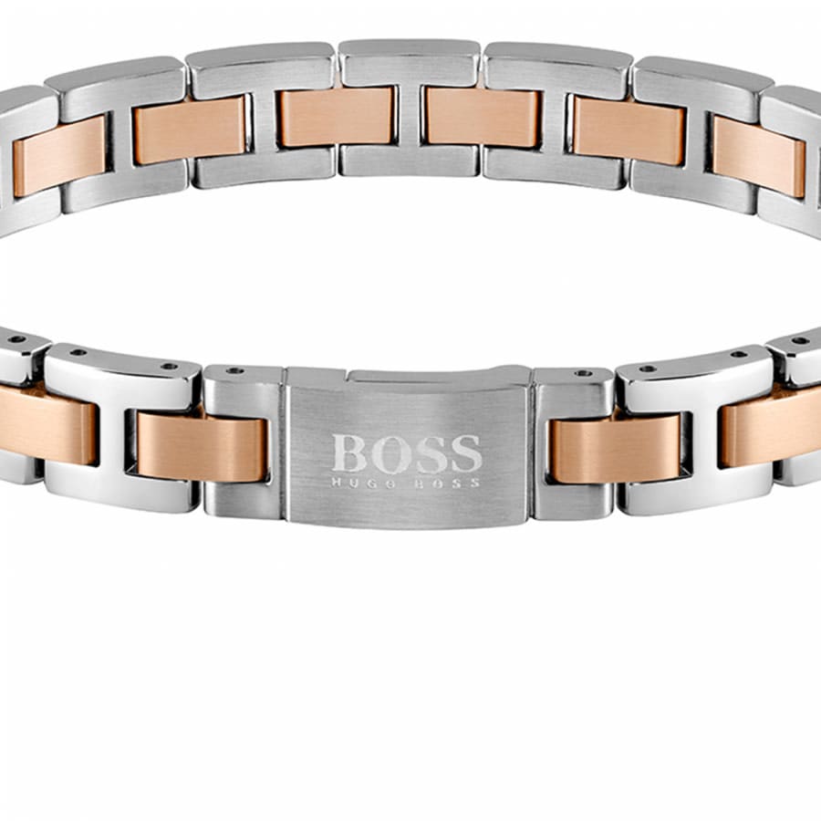 Alternative Image for ProductBOSS Metal Link Essentials Bracelet Silver2